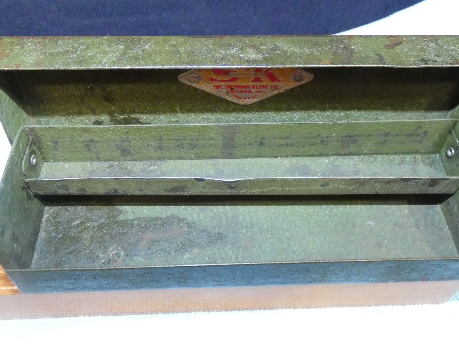 VTG 1930s Sherman-Klove S-K 113 pc 1/4” Drive SAE Socket Set in Box ✭USA✭ #BP