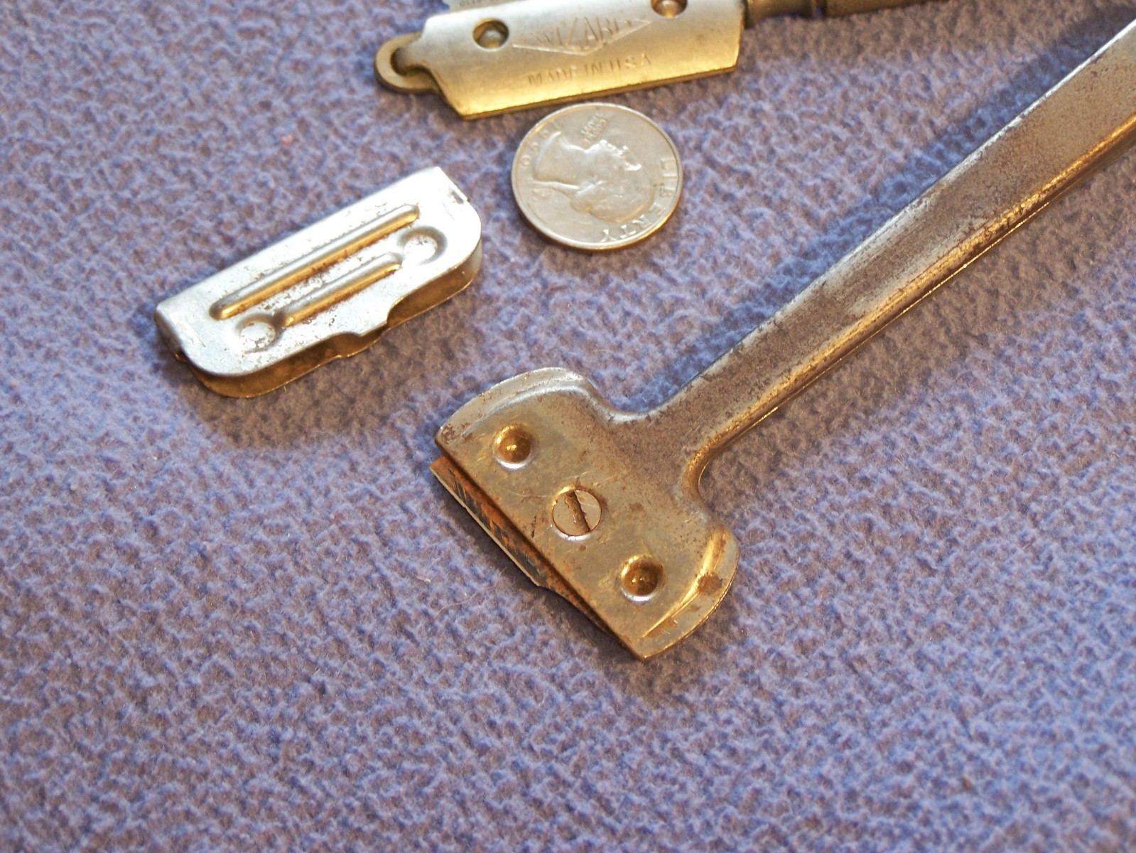 Wizard On Glass Ericsson Wizard Straight Razor patent 1924