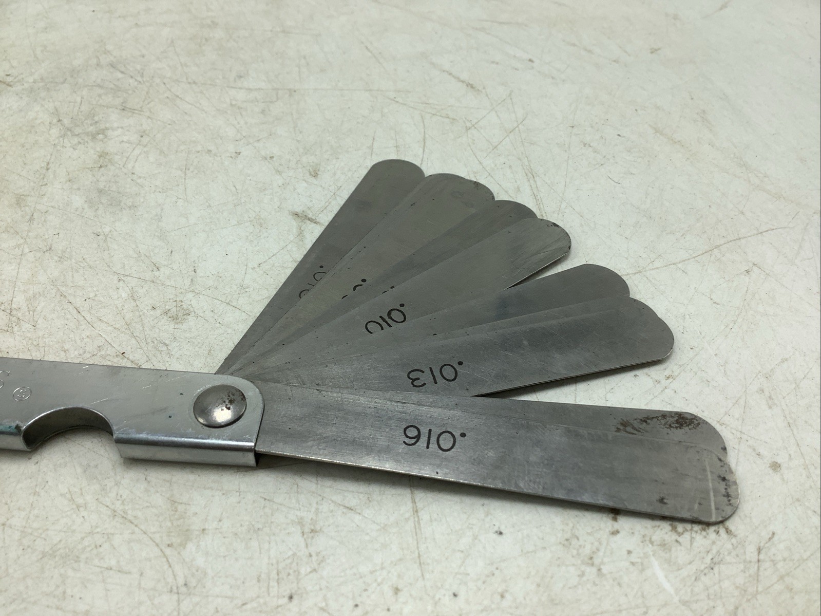 Vintage Sears 9- 4058 Companion Thickness Feeler Gauge USA