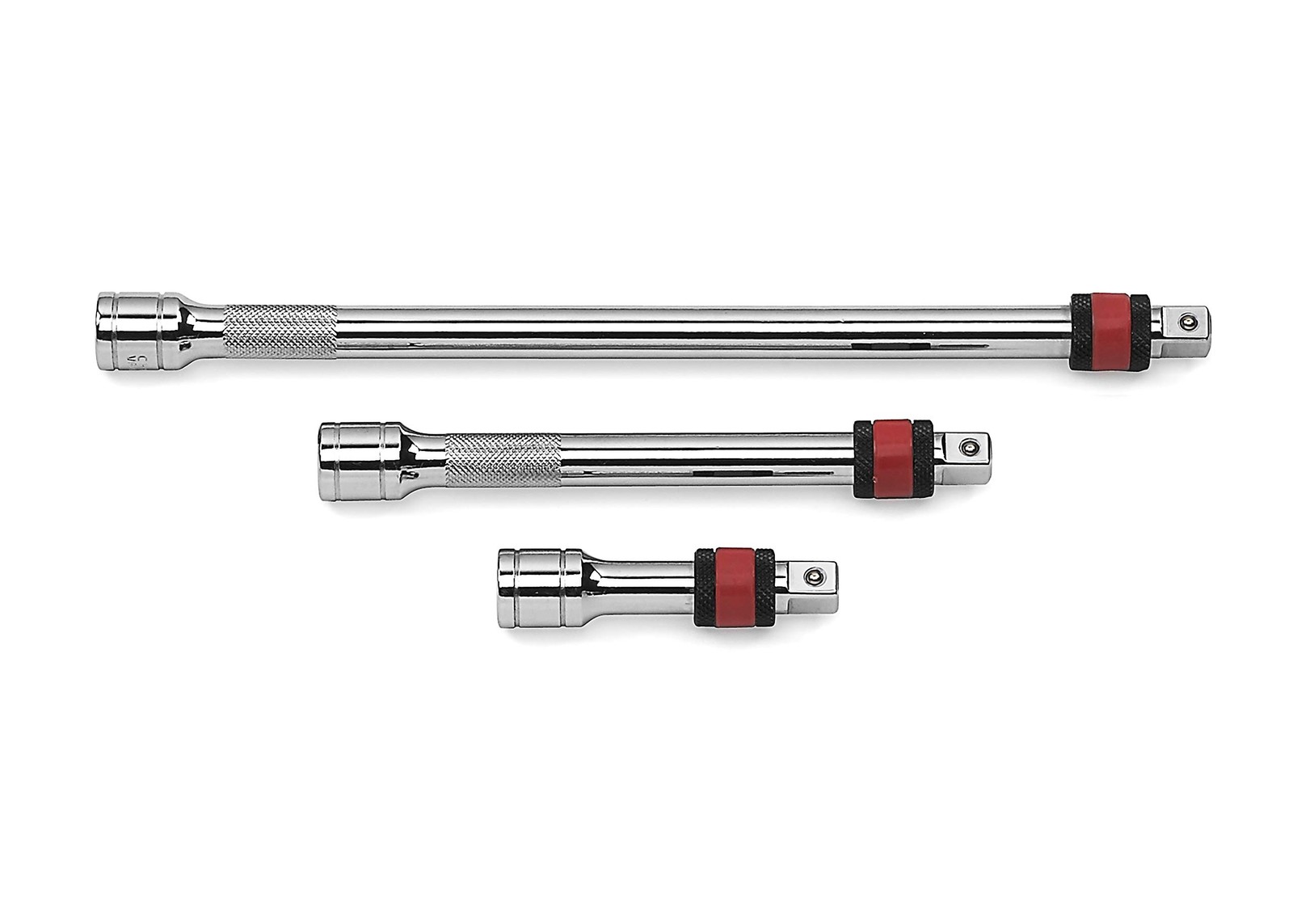 GEARWRENCH 3 Pc. 1/4″ Drive Locking Extension Set Includes One Size, Chrome