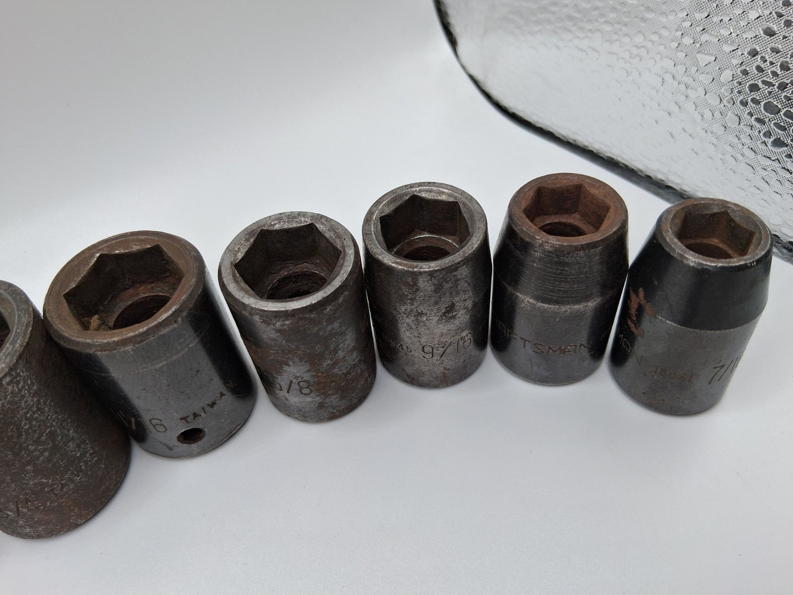 Craftsman Shallow Impact Socket Sets 1/2 & 3/8 Drive SAE 6pt