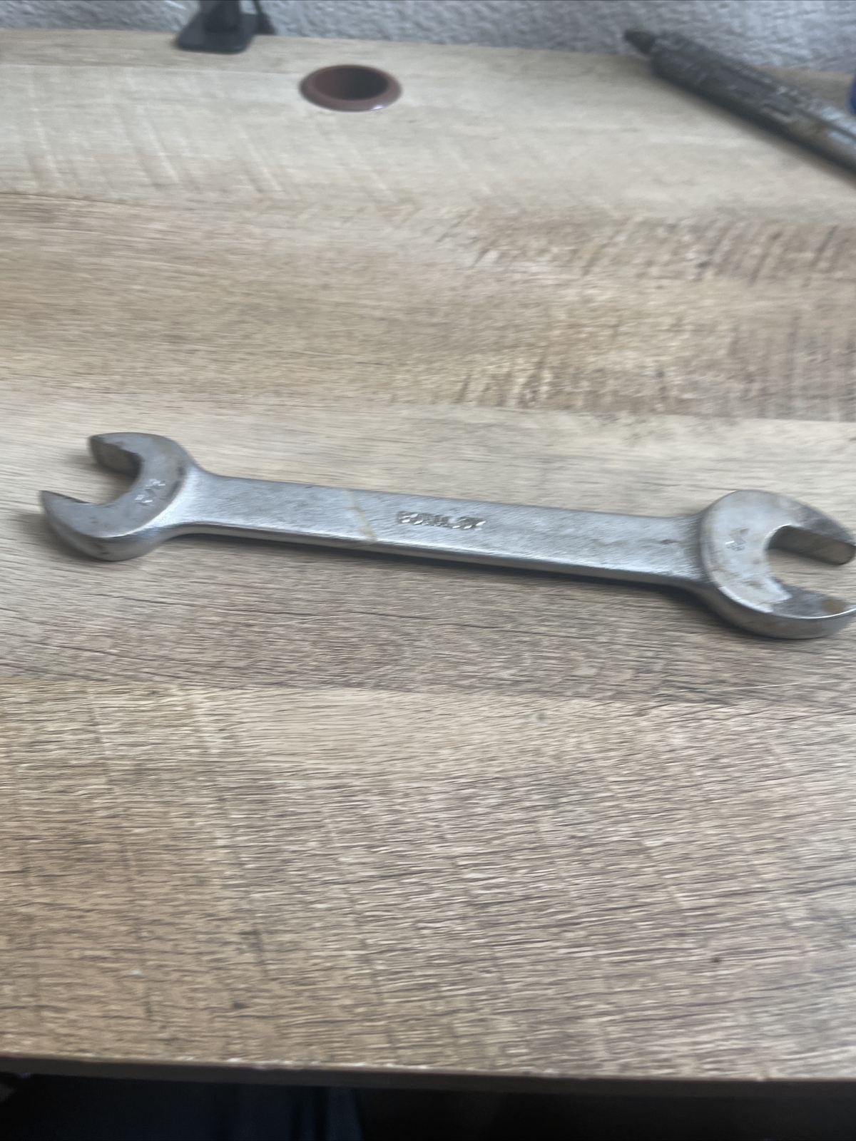 Vintage Bonney Bonaloy No 1731b – 13/16″ x 7/8″ Open End Combination Wrench