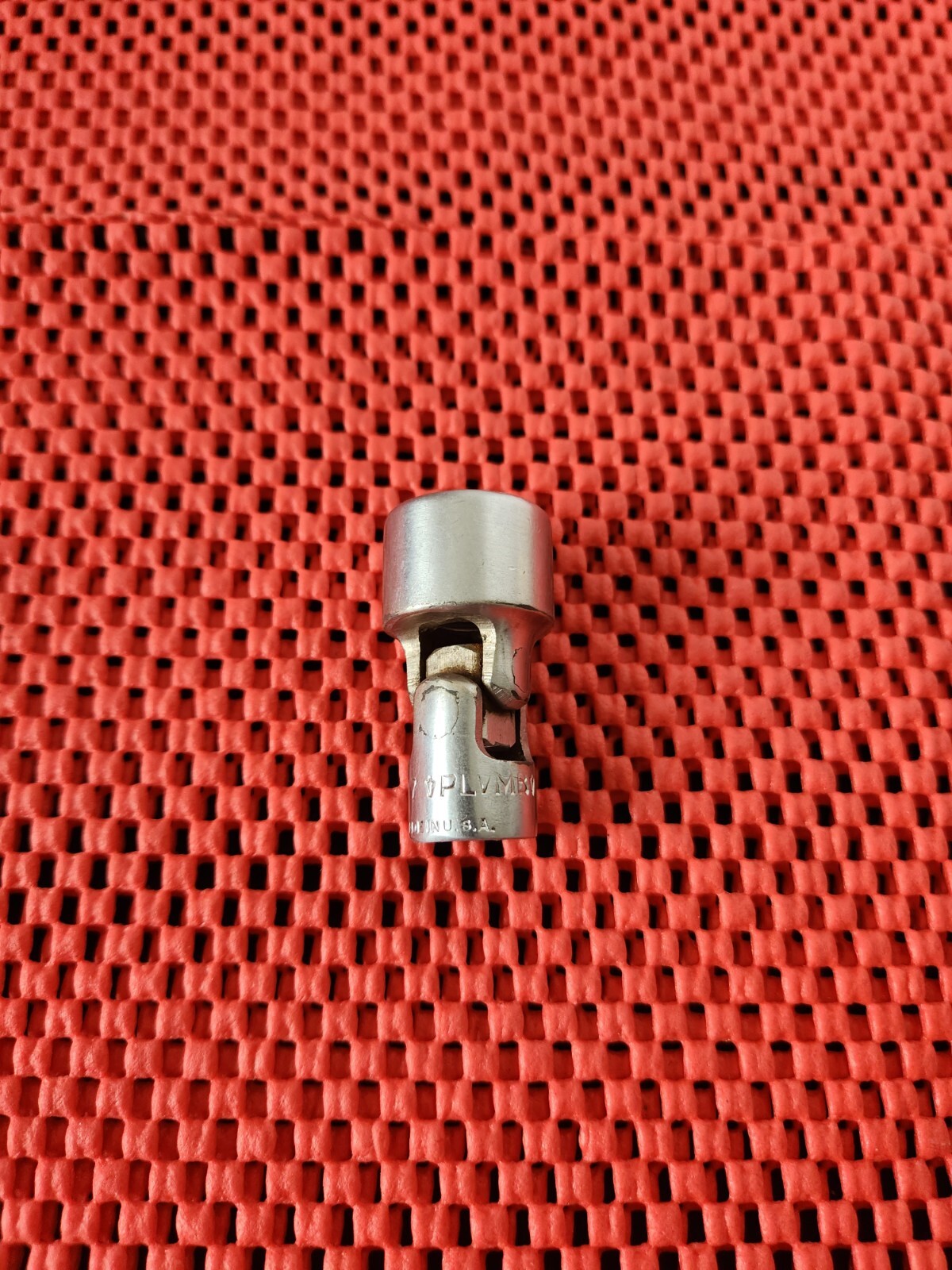 1942-1945 PLOMB (PLVMB) VTG 3/8″ DR, 11/16″ SWIVEL SOCKET WF 77, MADE IN U.S.A