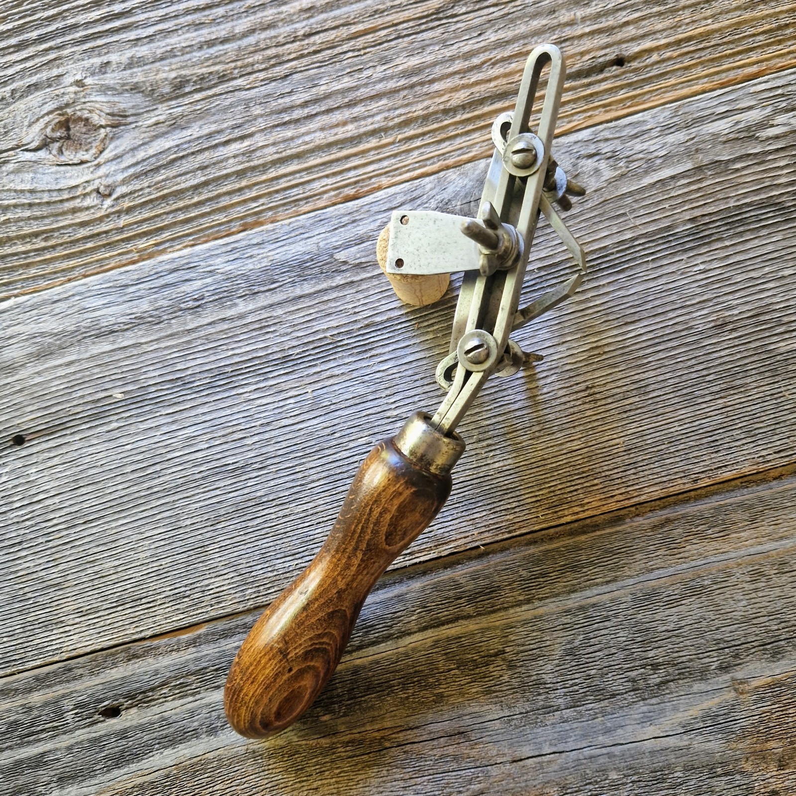 Vintage Tectool Two-Cutter Plough Plane c. 1958-1975 | British Woodworking Tool