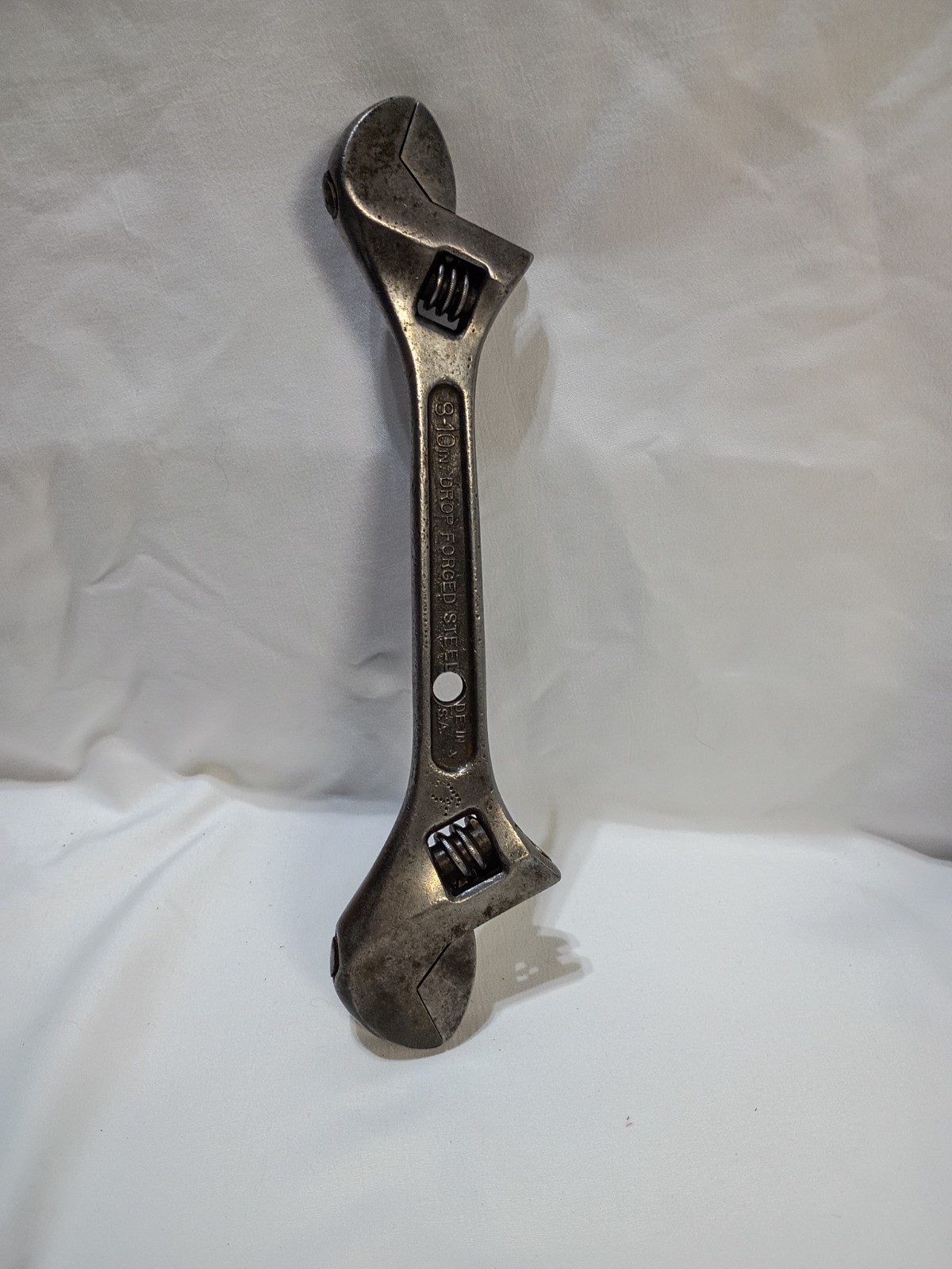 Vintage Jamestown NY Crescent 8-10 Double-Sided Adjustable Wrench