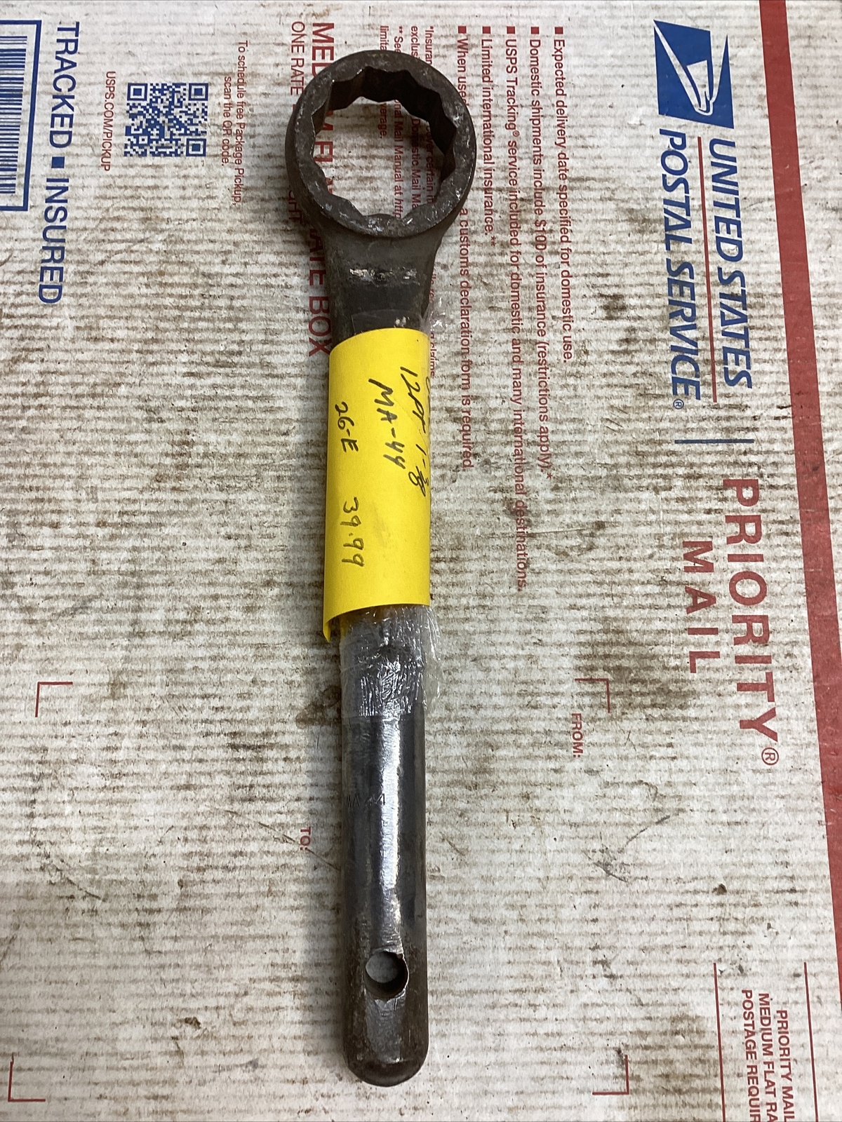 Owatonna Tools MA-44 1-3/8″ 12Pt Striking Wrench ED4U #3141-GG