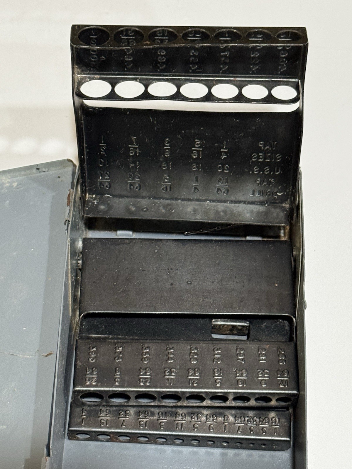 HUOT Drill Index Set 26 Steel Bits Metal Case St. Paul Made In USA