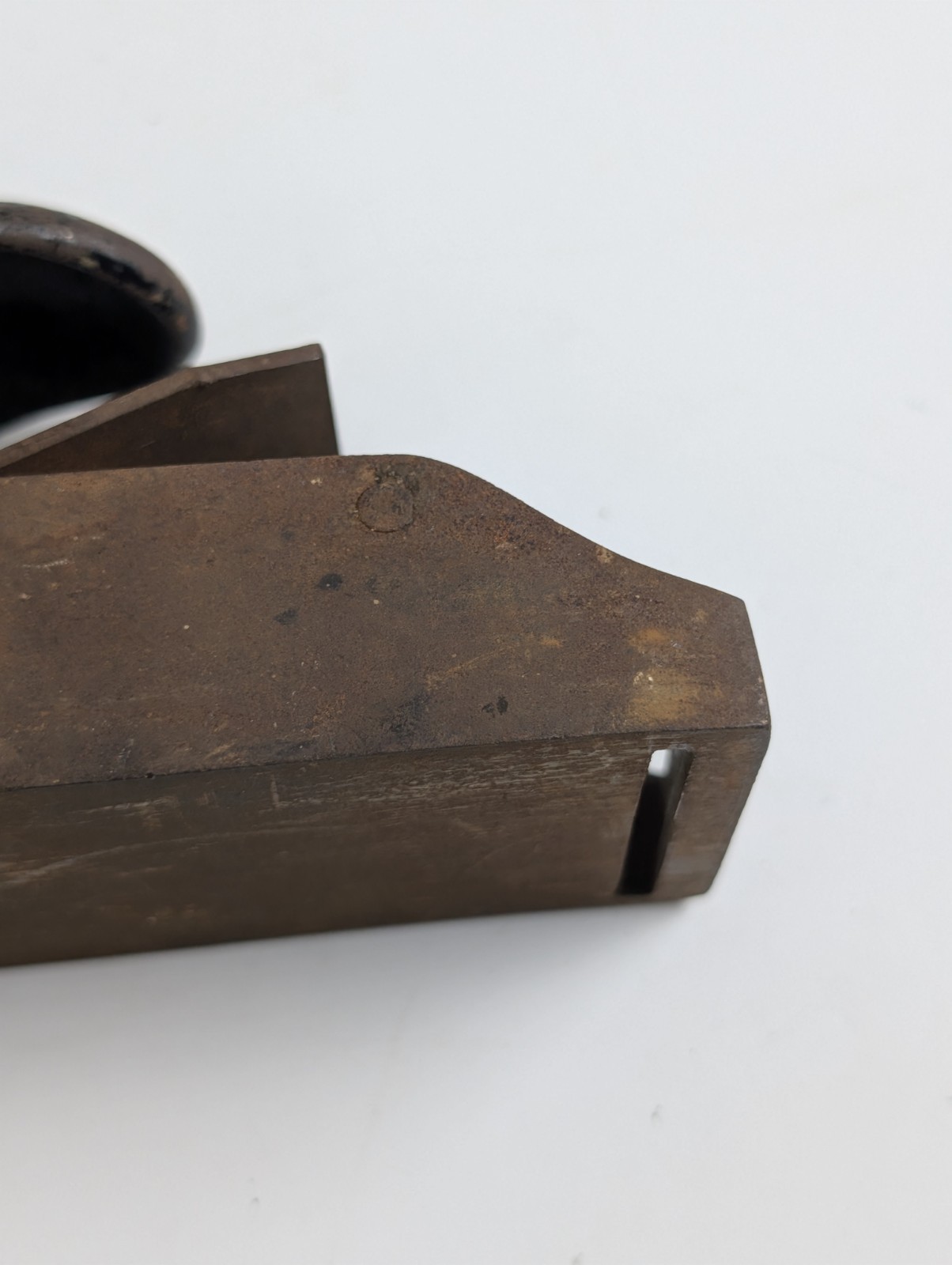 Vintage Transitional Wood Block Hand Plane Antique Tool Rusty AS-IS Untested