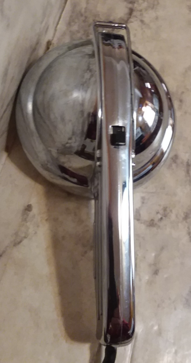Vntg UNILITE Hand Held Spot Light Chrome Silver Shop Auto Plug Lamp – Unity Mfg.