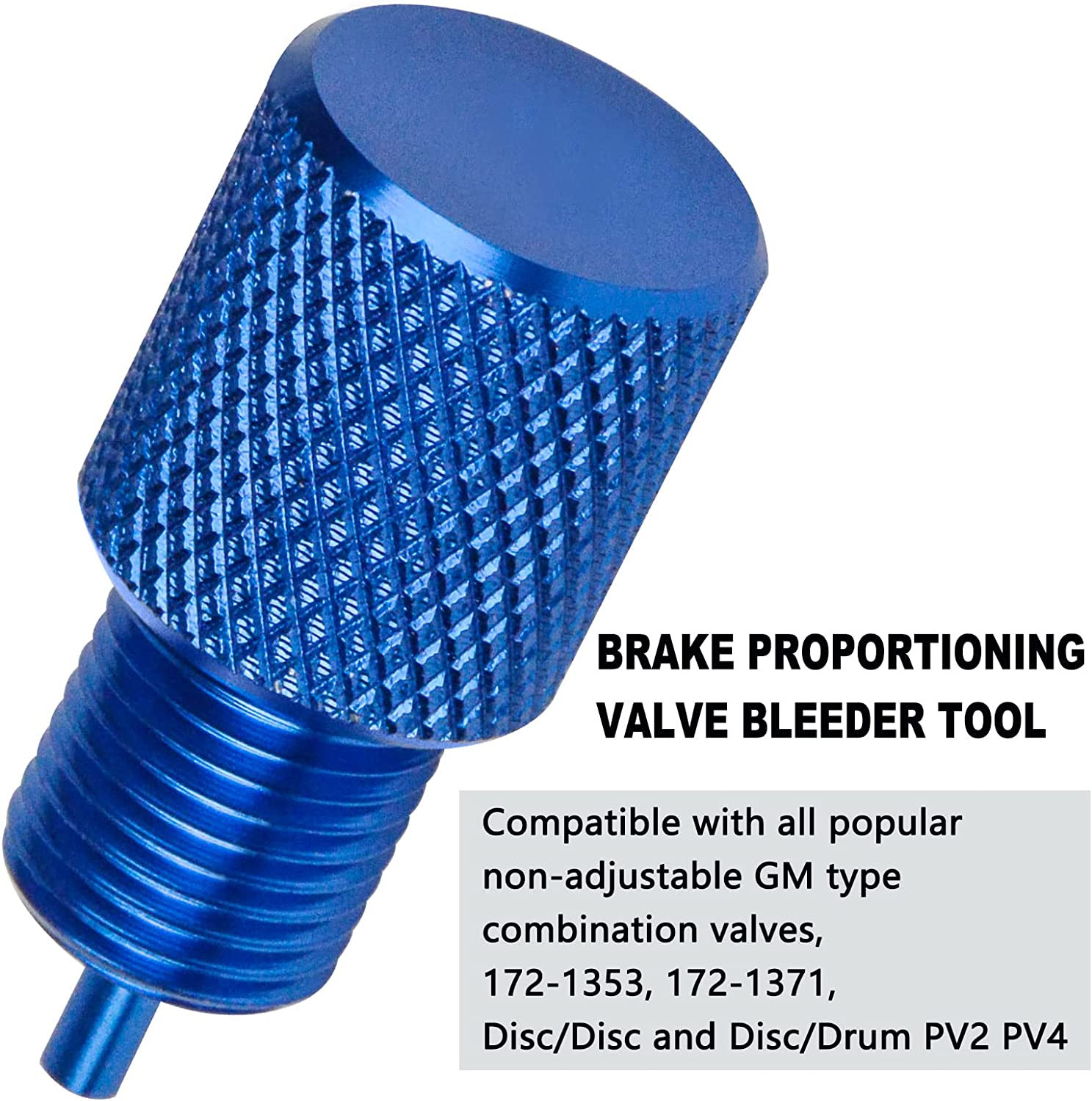Brake Proportioning Valve Bleeder Tool, Valve Bleeding Tool Compatible with GM C