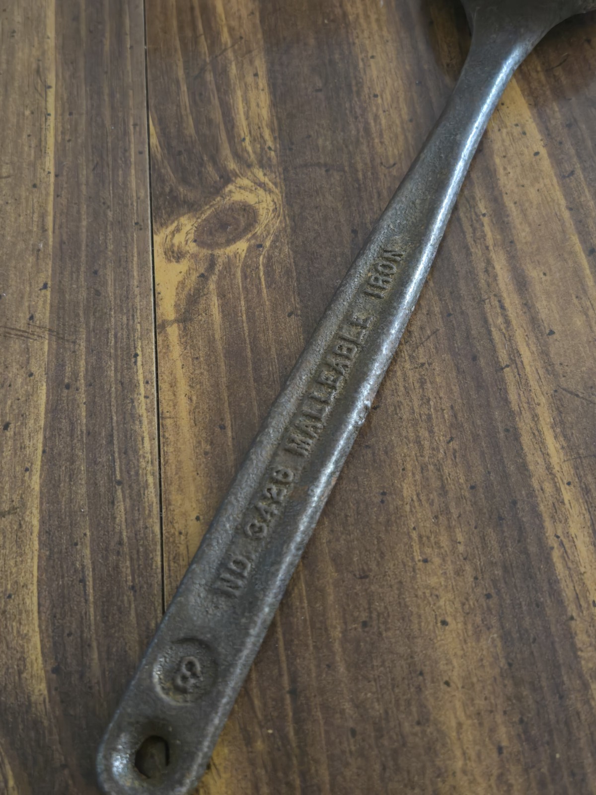 Vtg Malleable Cleveland Ohio Cast Iron Lead Casting Smelting Ladle No. S426