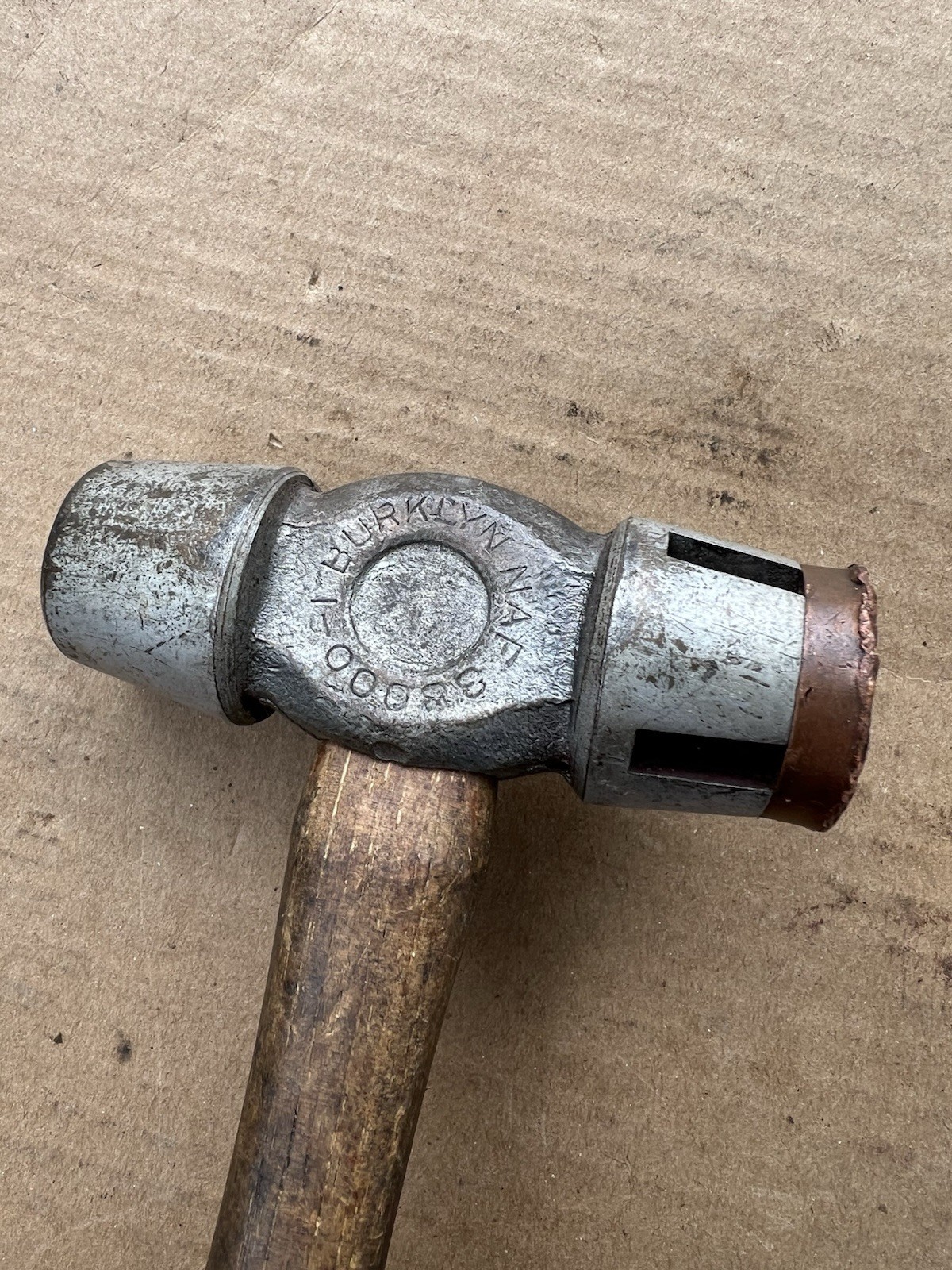 🇺🇸Vintage Burklyn NAF 38000-1 Double Sided Bronze Blacksmith Farrier Tool🇺🇸