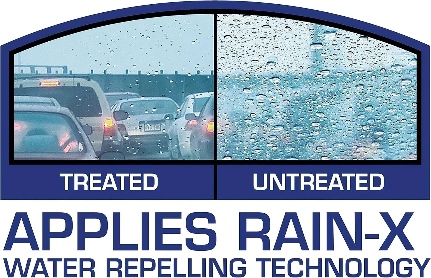 Rain-X 5079280-2 Latitude With Water Repellency Wiper Blade 24″ – 5 PACK
