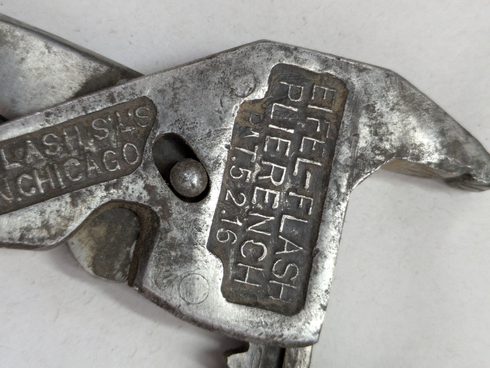 Vintage Eifel Plierench Adjustable Pliers Wrench Flash Plierench Chicago #2