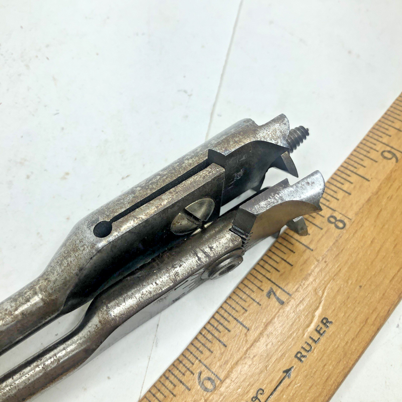 Vintage Lot of (2) Irwin No. 2 & No. 21 Auger Expansive Bit Set Made in US of A