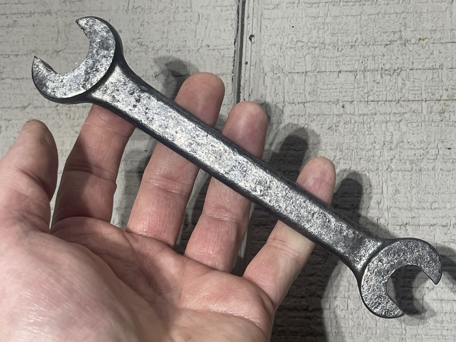Vtg Eagle Brand SUISSE WSS Switzerland 20mm 17mm Double Open End Wrench