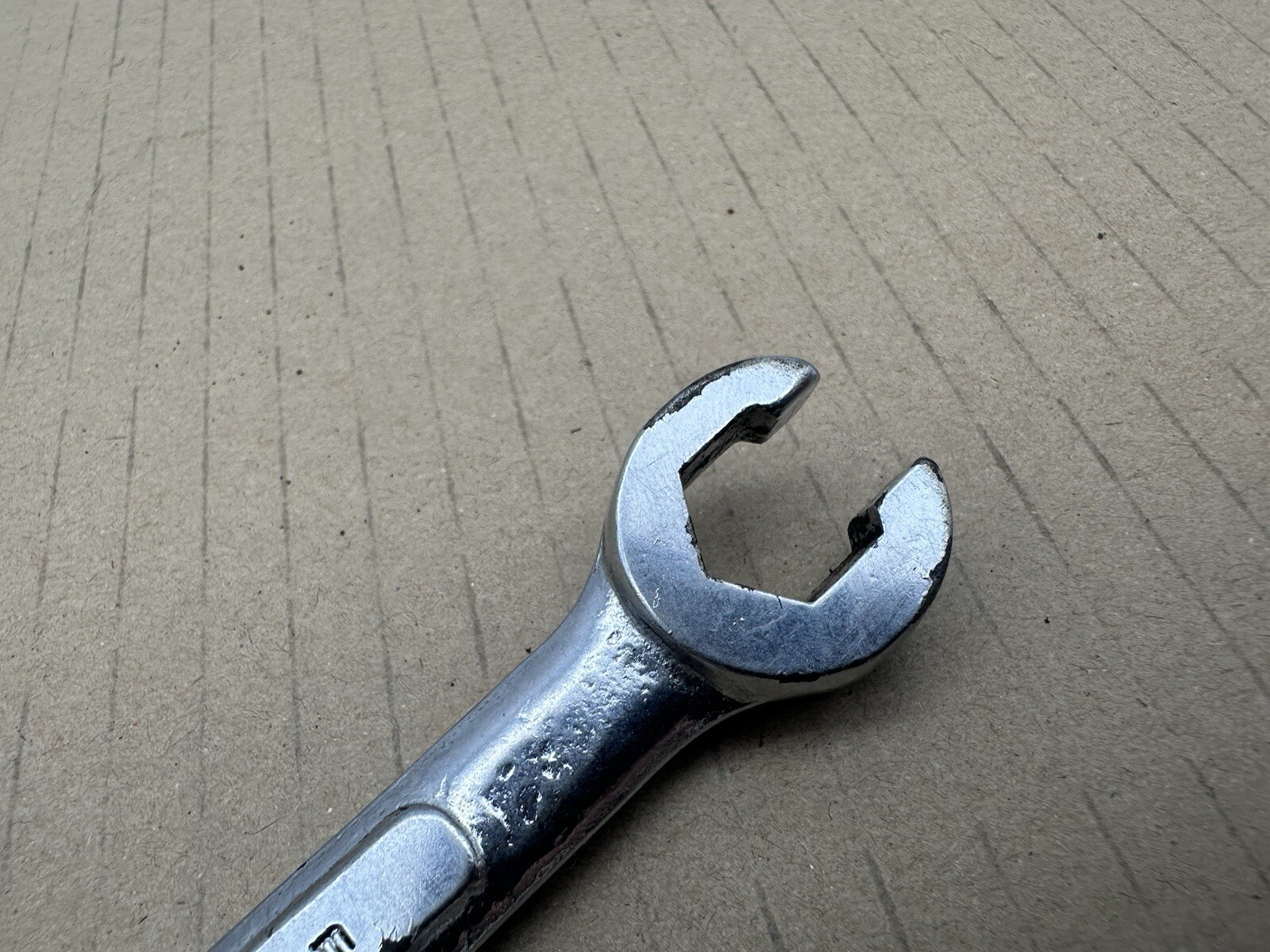 Vintage K-D Made In USA 2373 Flare Nut Wrench 13/14mm Hand Tool Open End