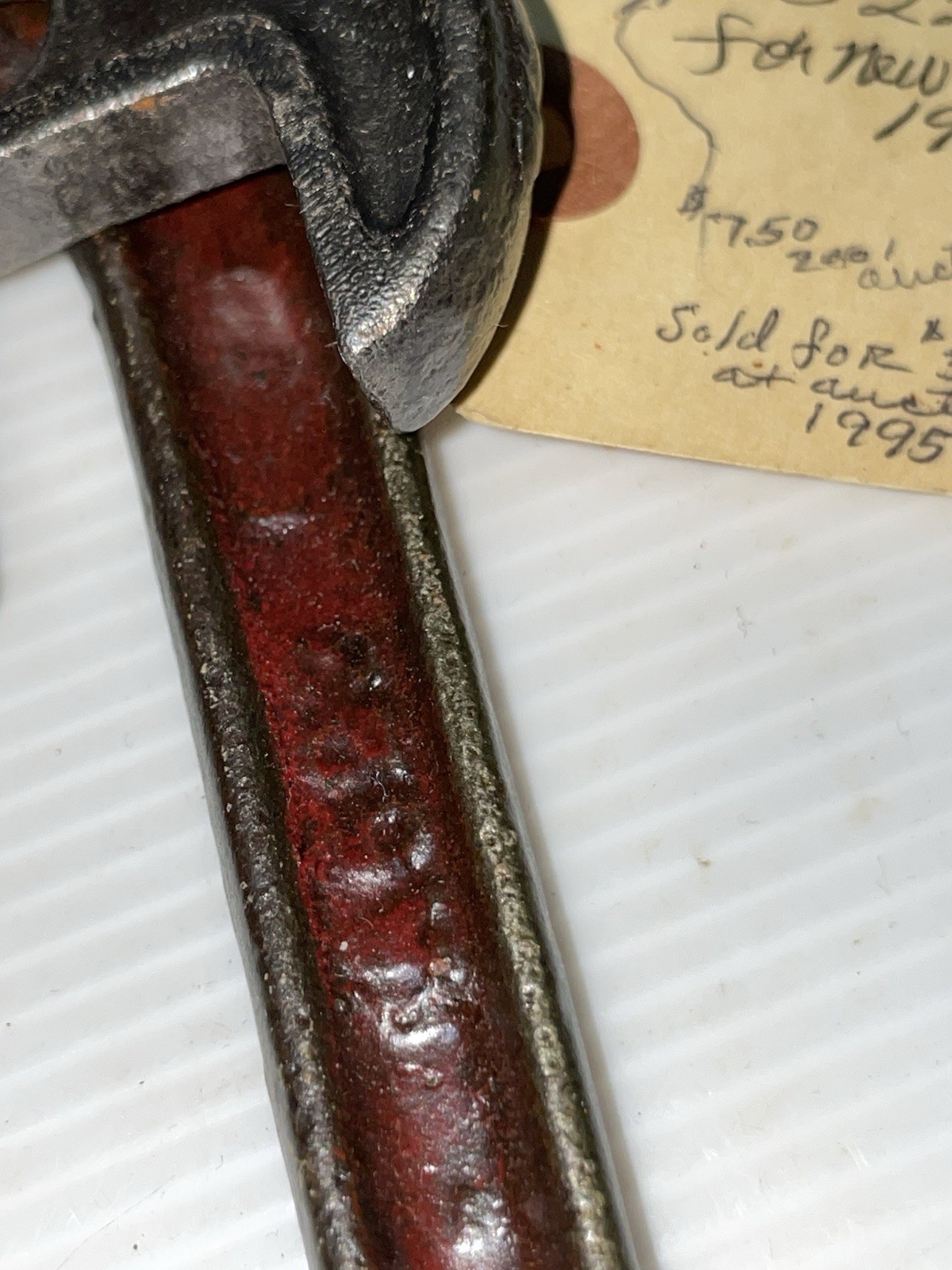 Set Of 2, Vintage John Deere Hay Loader Wrenches A522 And A523 Factory Red Paint