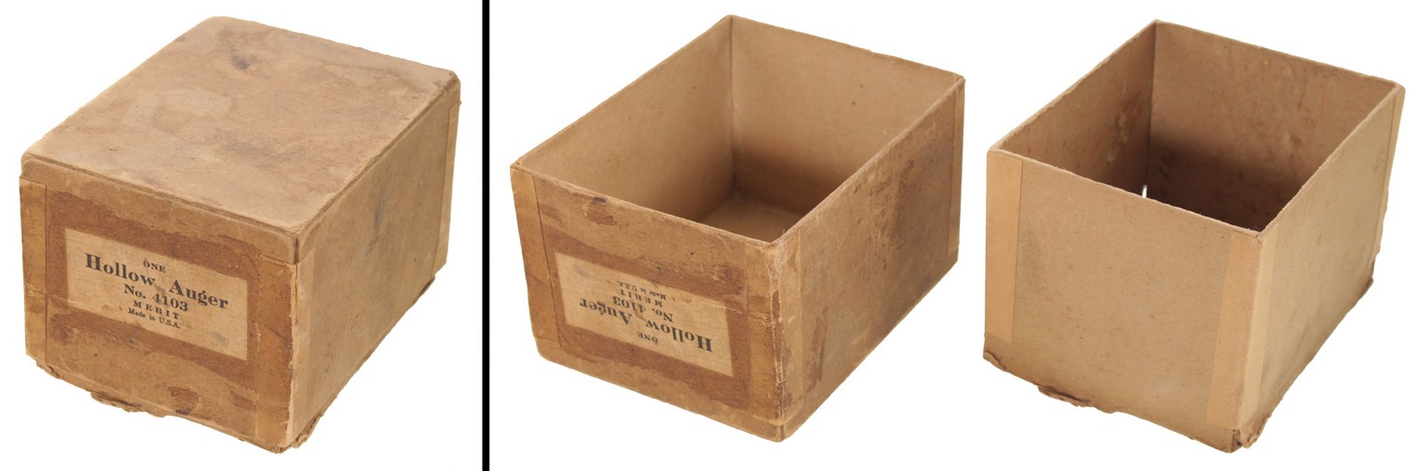 Orig. Box for Sears “Merit” Brand No. 4103 Hollow Auger – mjdtoolparts