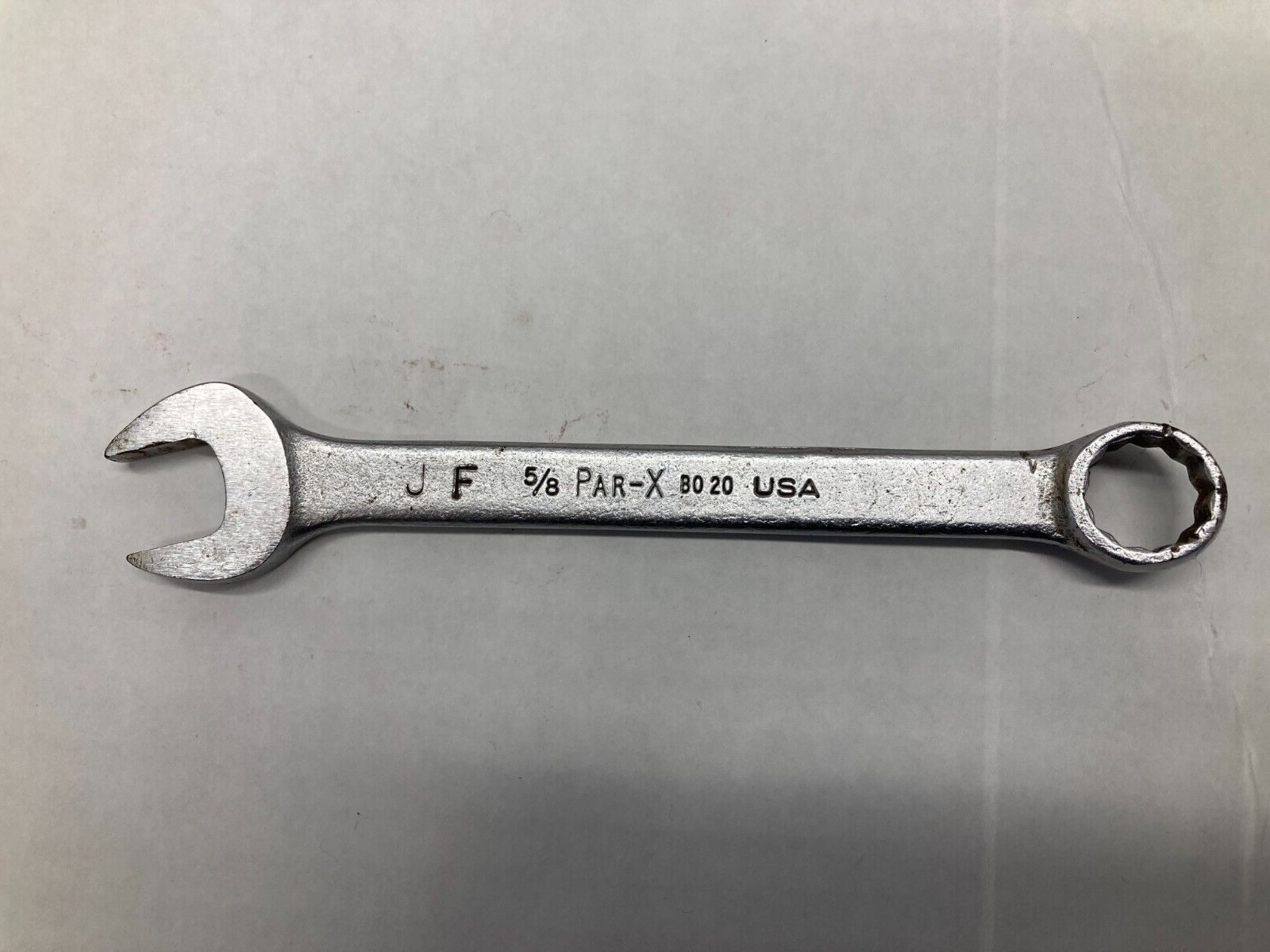 Vintage Par-X B020 – 5/8″ Combination Wrench 12 Point Sold by Snap-On Tools USA