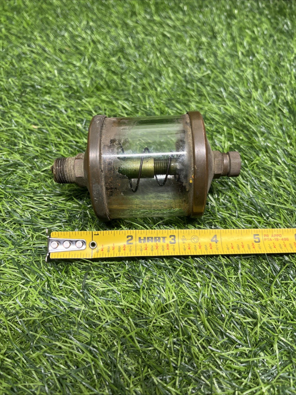 Vintage Brass GAST Mfg Co #2 Oiler Lubricator Hit & Miss Engine Z2