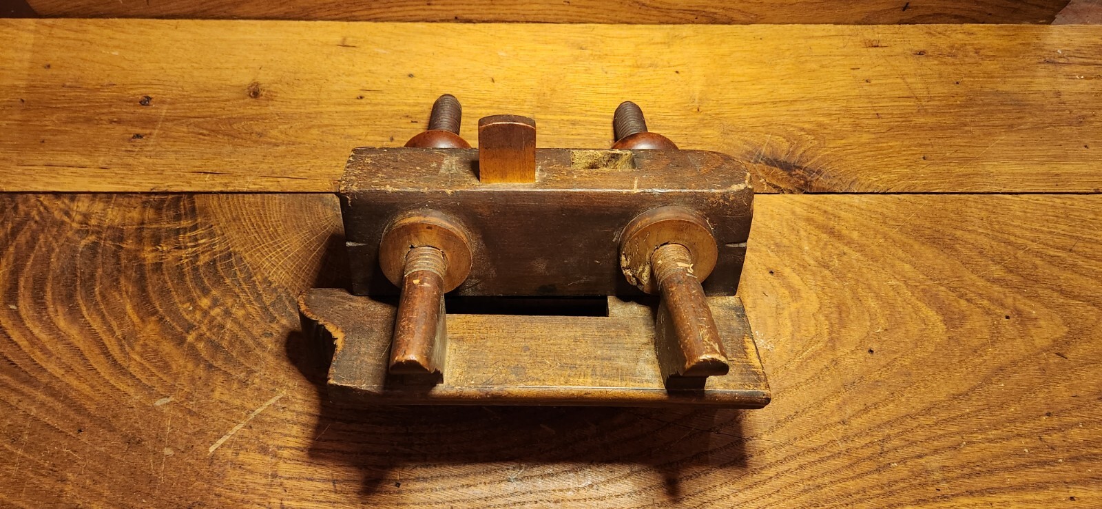 Antique Greenfield Tool Co Wooden Plow Plane, Used Condition, L@@k