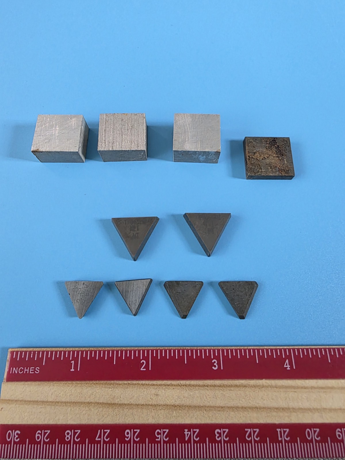 Vintage Butterfield Box w/ Lot of Carbide Inserts Shims TFU432H K21 Machinist…