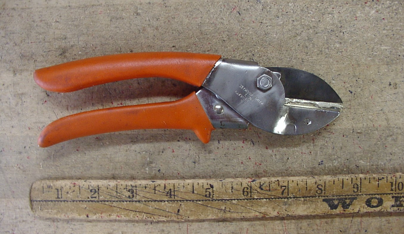 Vintage Seymour Smith & Son U.S.A No 19 Snap-Cut Anvil Pruners,8″,Very Good Cond