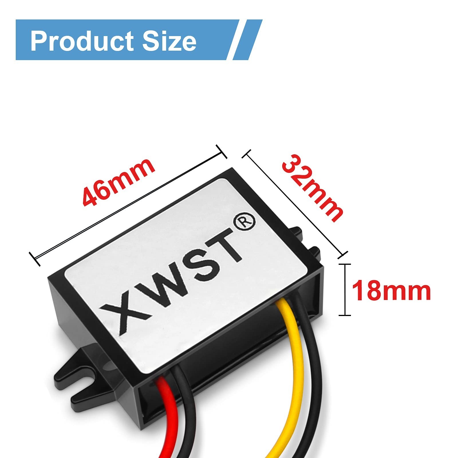DC 8-85V to 5V USB converter 12V 24V 36V 48V 60V 72V to 5V 3A 15W with USB ou…