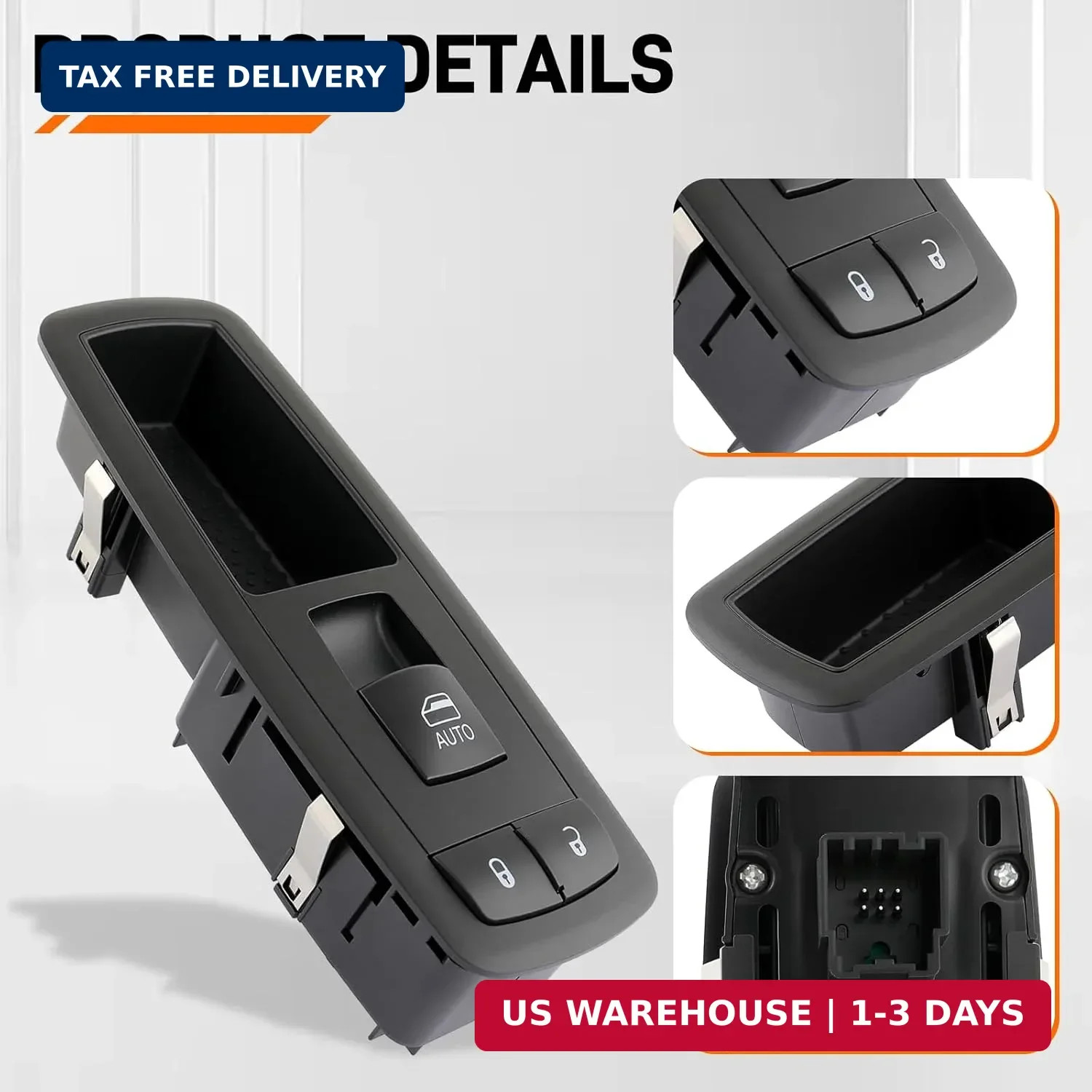 Front Passenger Side Power Door Window Switch Compatible with Chrysler 200 300 P