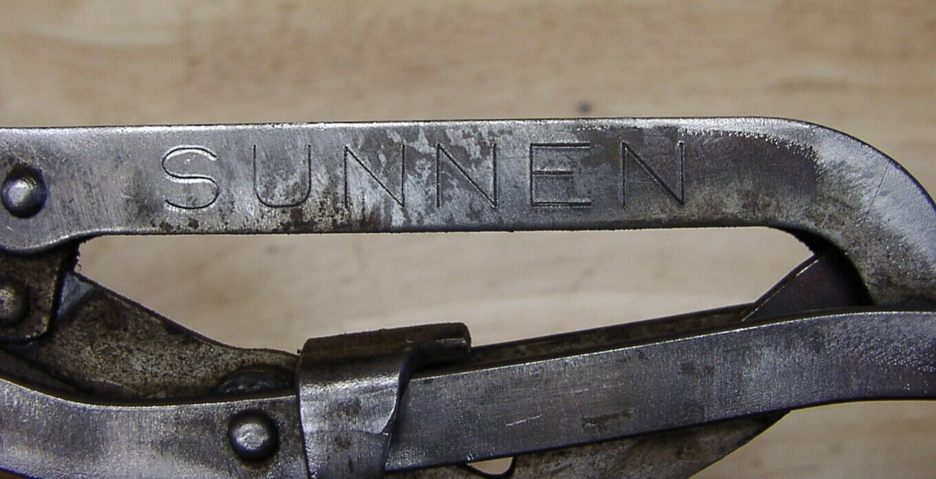 Vintage Sunnen U.S.A. 11″ Valve Spring Compressor,Cleaning Project,VGC