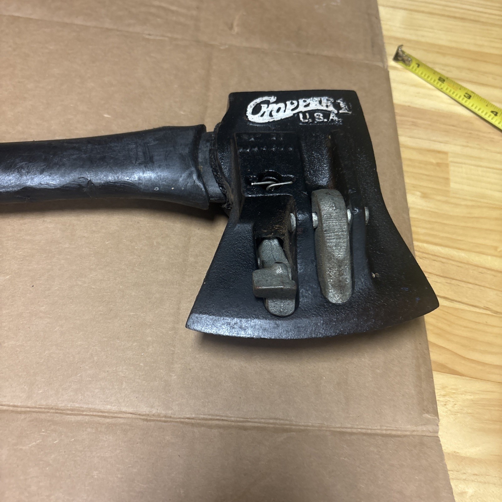 Chopper 1 One Wood Log Splitting Axe Maul Spring Loaded Spreaders New Easy Split