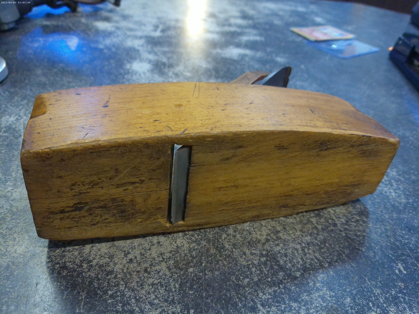 Vintage 2-1/8″ Auburn Tool Co Coffin Smoothing Plane READ!