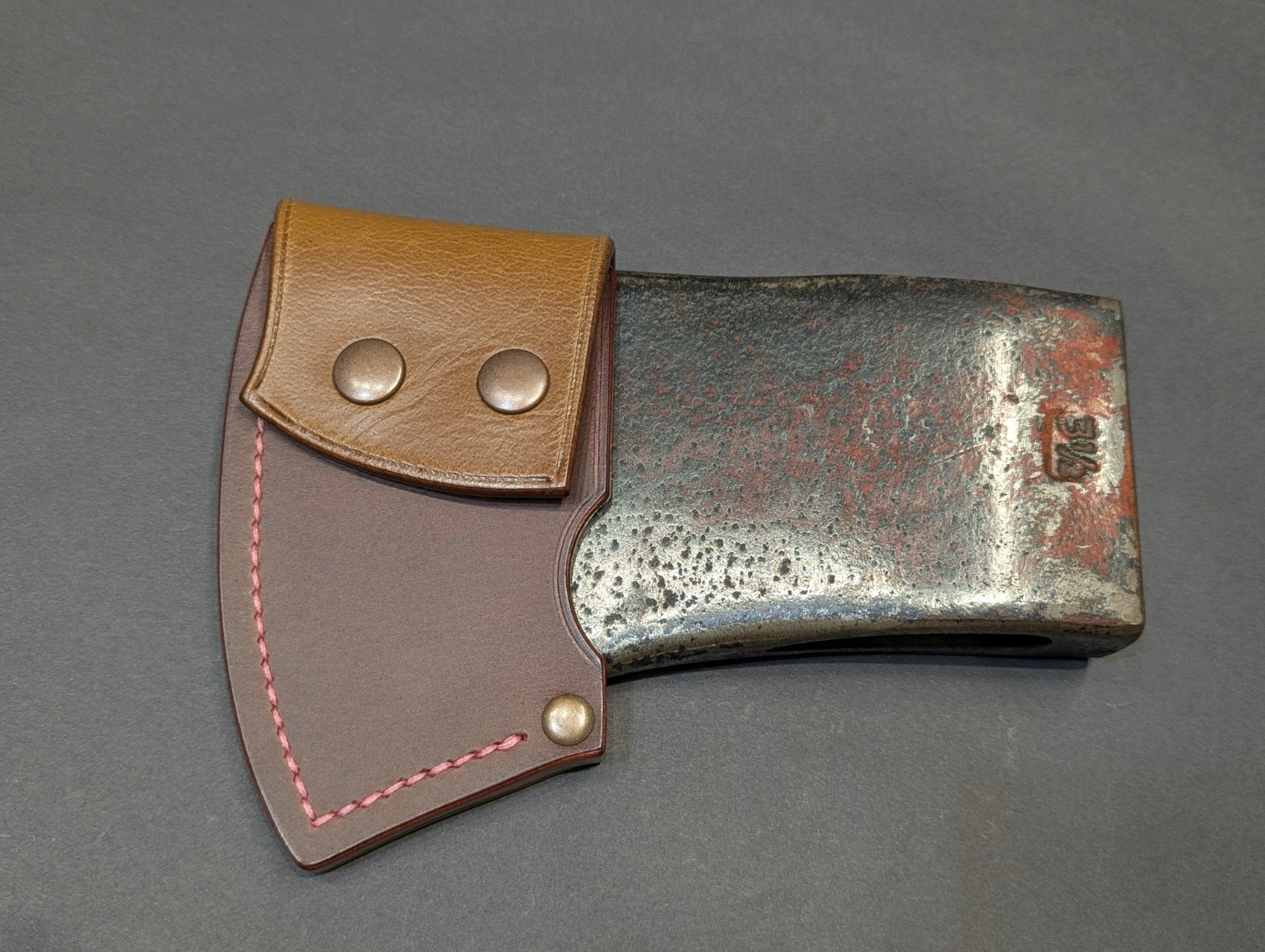 Council Tool 3.5lb Dayton Felling Ax Handmade Leather Axe Mask “Only” Read Descr