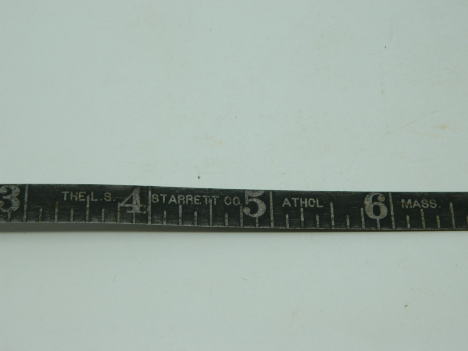 Vintage Starrett No. 530 50 Foot Steel Tape in Box