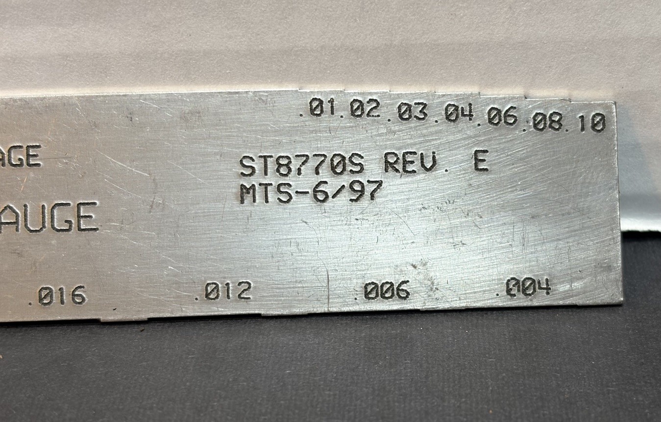 Drag Control Gage Mismatch Gauge Boeing Aerospace Tool ST8770S