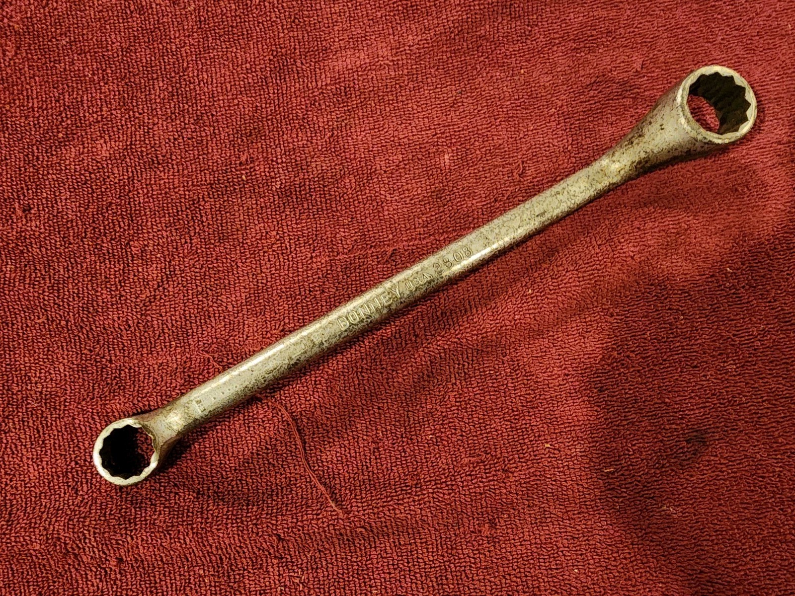 Bonney 2808 3/4″ x 7/8″ Offset Box End Wrench #3