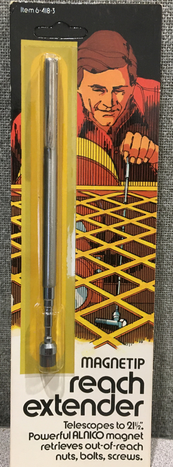 Vintage Ozburn Janesville MAGNET TIP REACH EXTENDER- NOS