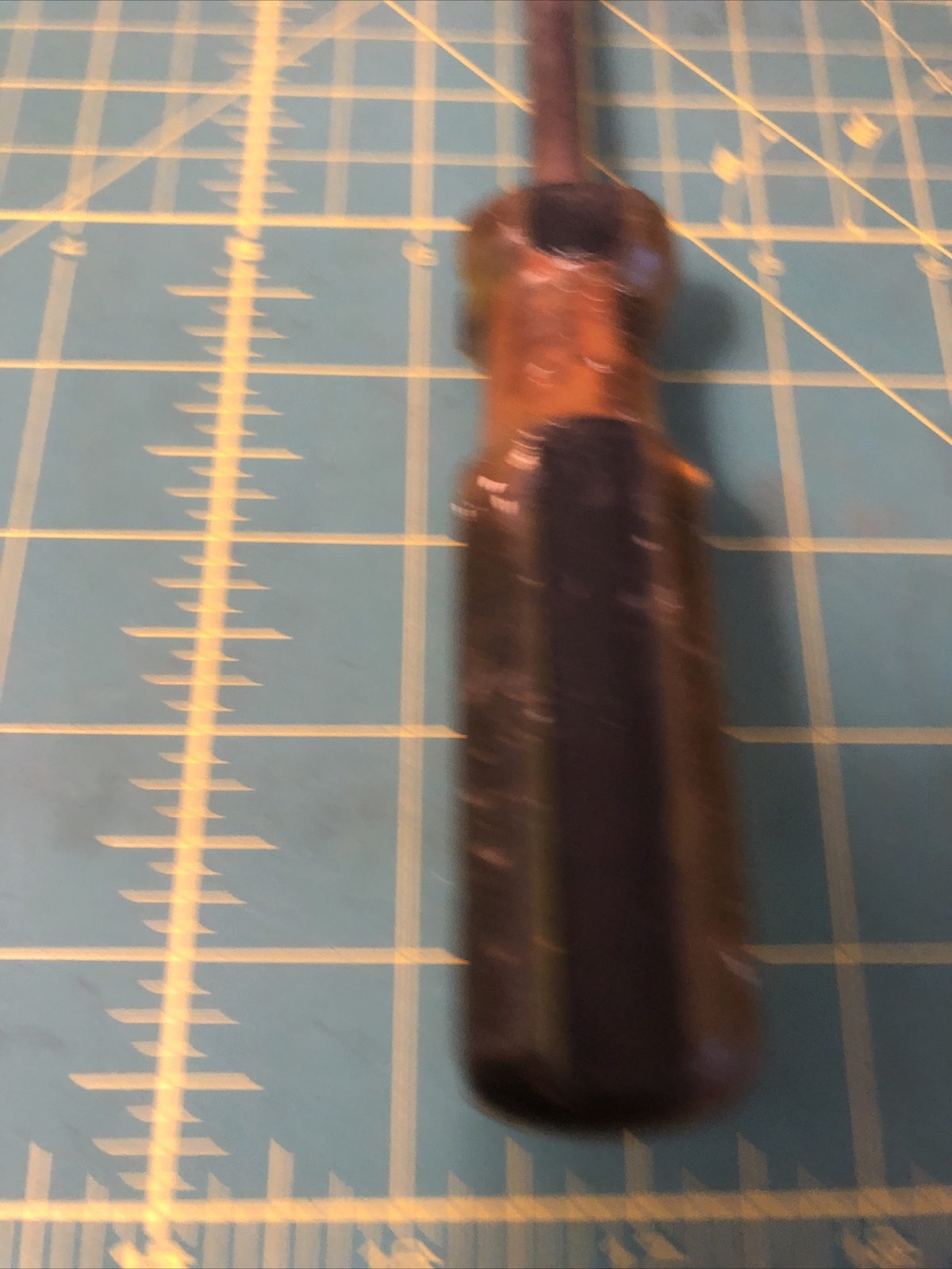 Vintage Dayton USA 5/16” Slot Screwdriver no. 4X466 Old Mechanics Tool 10” Long