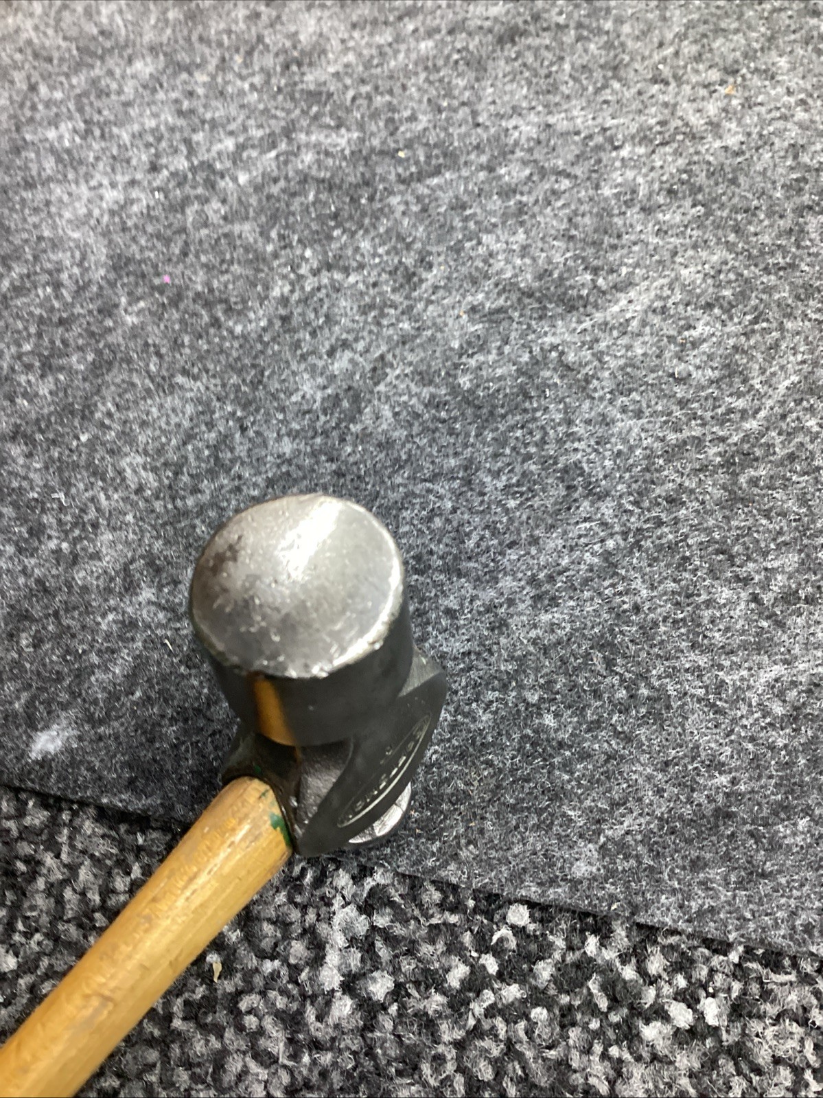 Vintage Craftsman USA 4 oz. Oval Logo Big C Ball Peen Hammer NICE