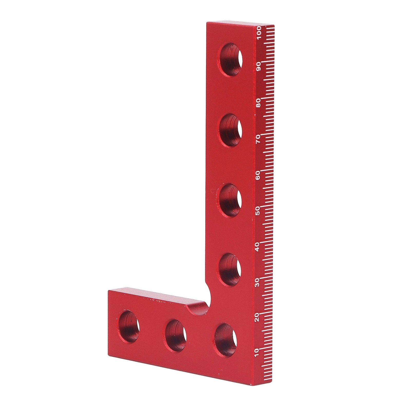 Mini Square Center Finder Tool 90° Aluminum Alloy Woodworking Ruler