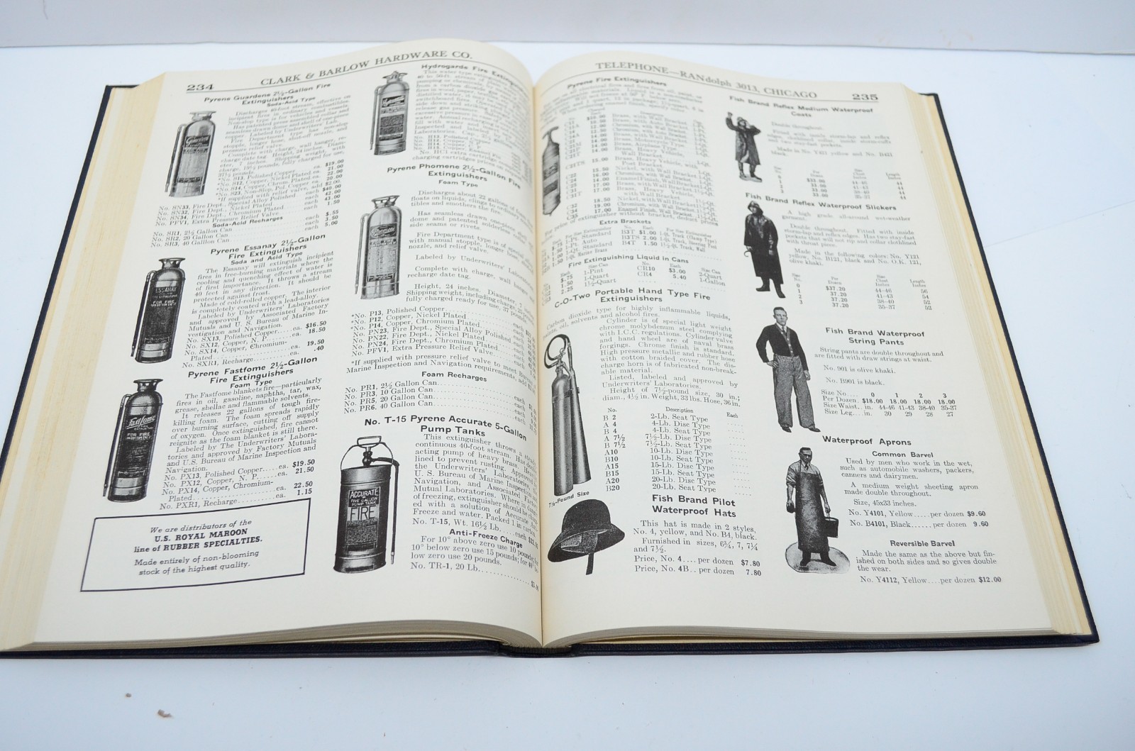 1941 Clark and Barlow Hardware Co. Chicago Catalog F Vtg