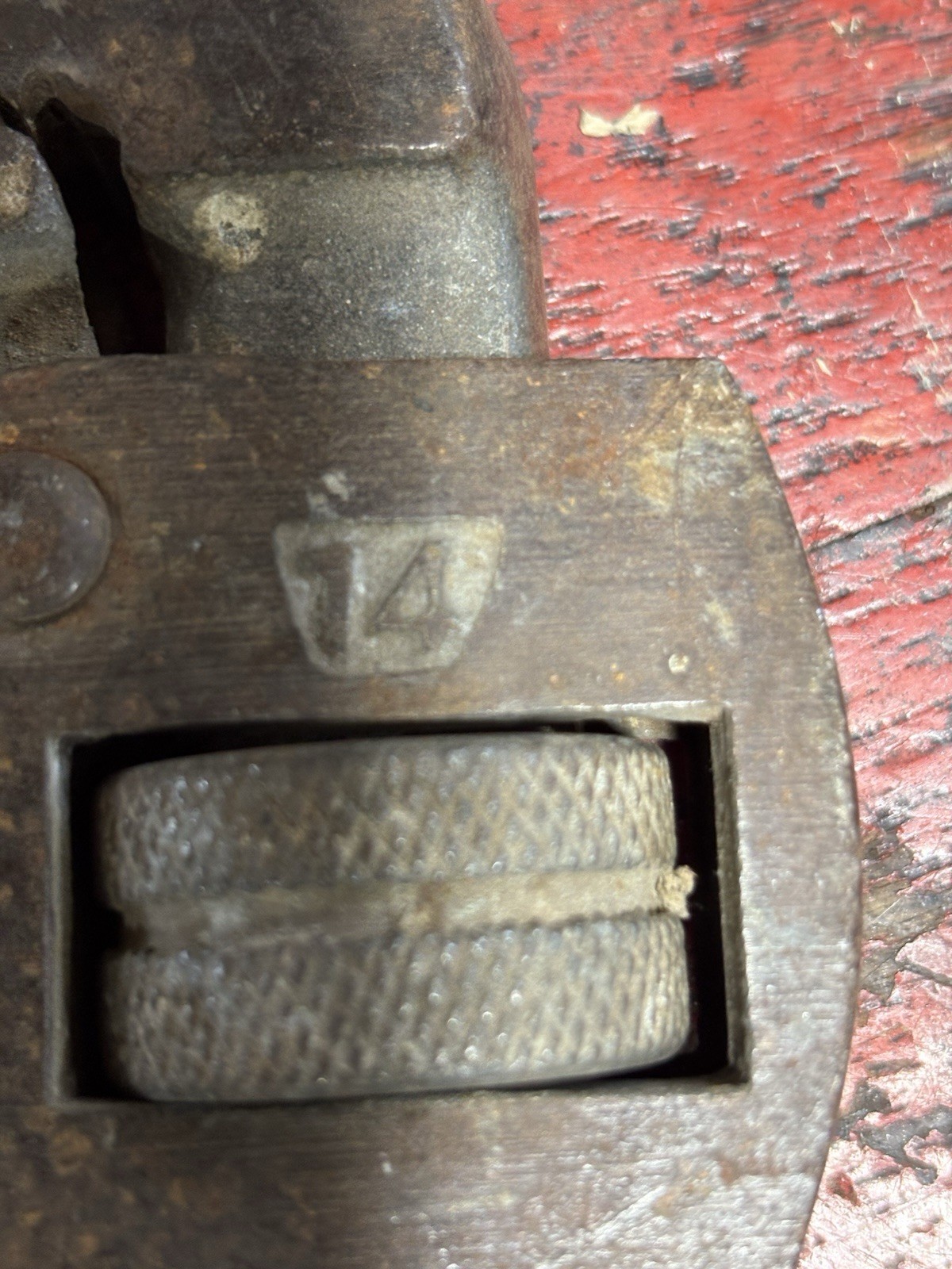Vtg Blue Grass 14″ USA Pipe Wrench Old No. 14 1/4″ – 1/2″ Bluegrass Guaranteed