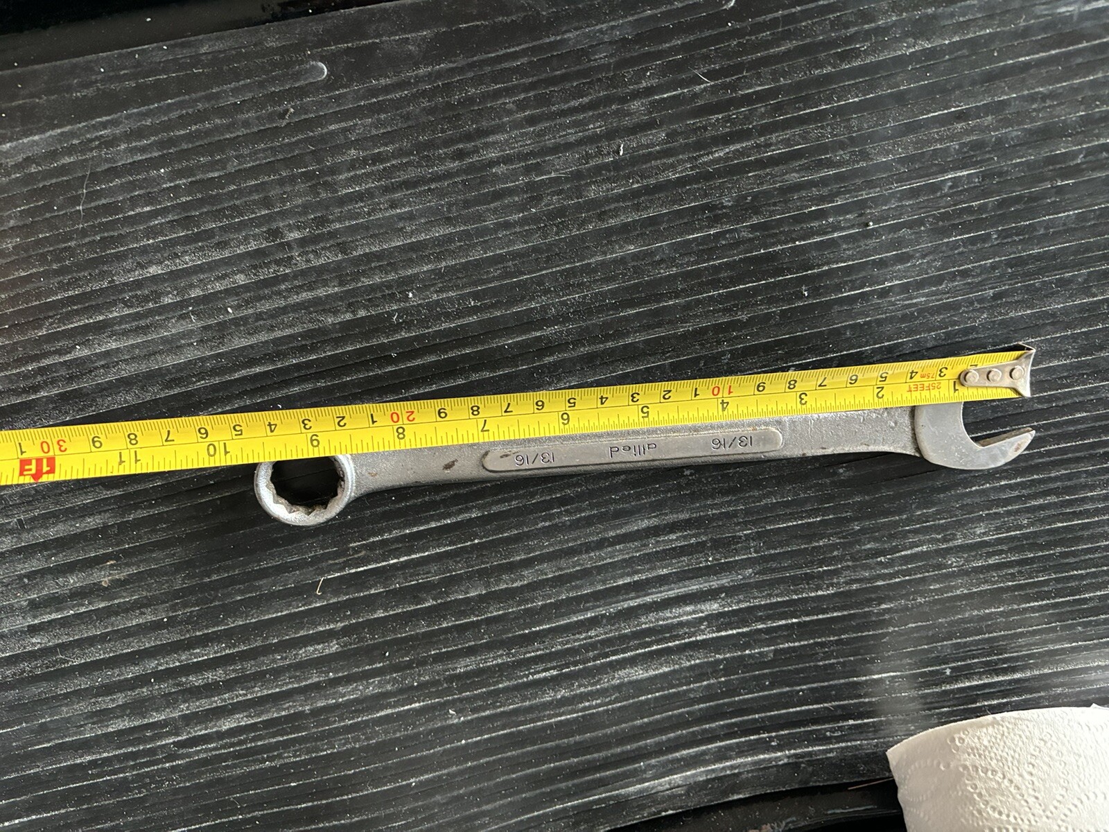 Drop Forged Allied Steel Wrench Vintage 13/16 Korea