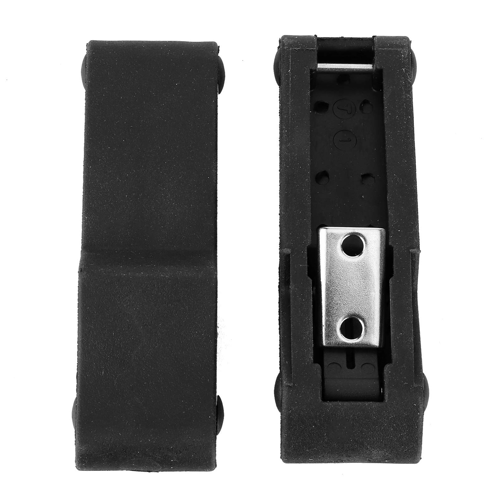 2pcs Front Storage Rack Rubber Latch Fit for Polaris Sportsman 2 Pack, Black