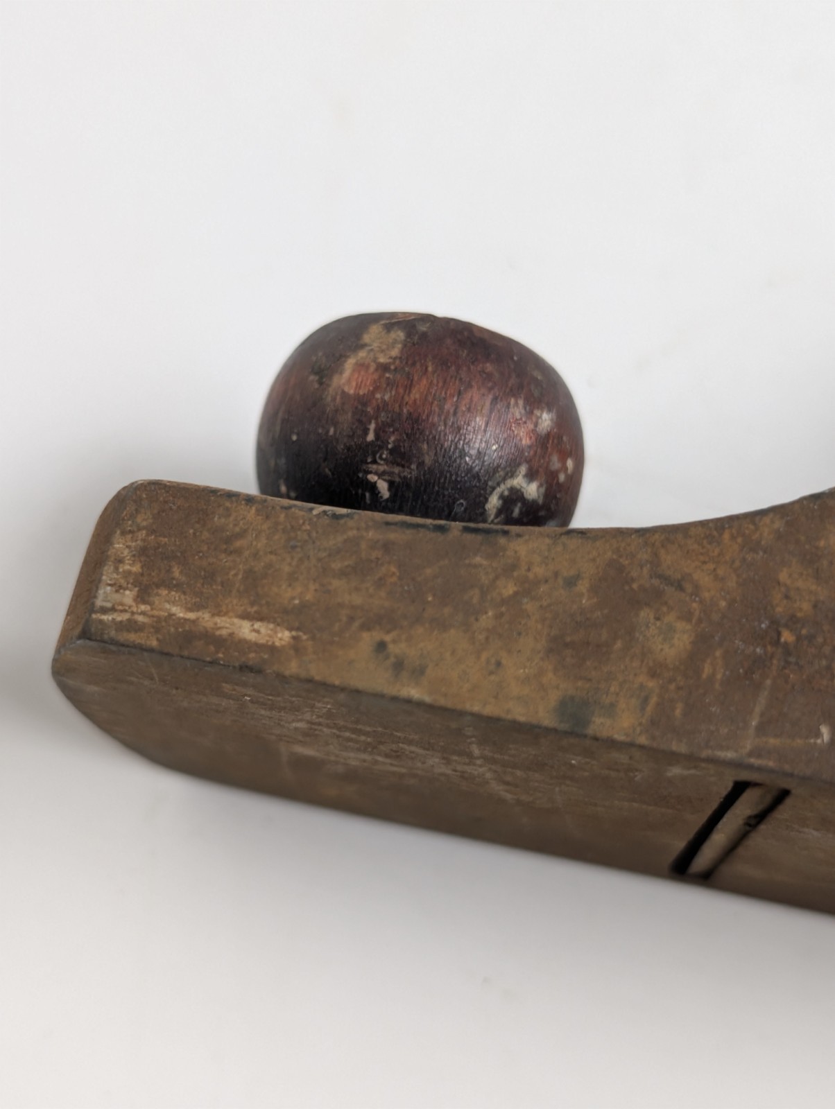 Vintage Transitional Wood Block Hand Plane Antique Tool Rusty AS-IS Untested