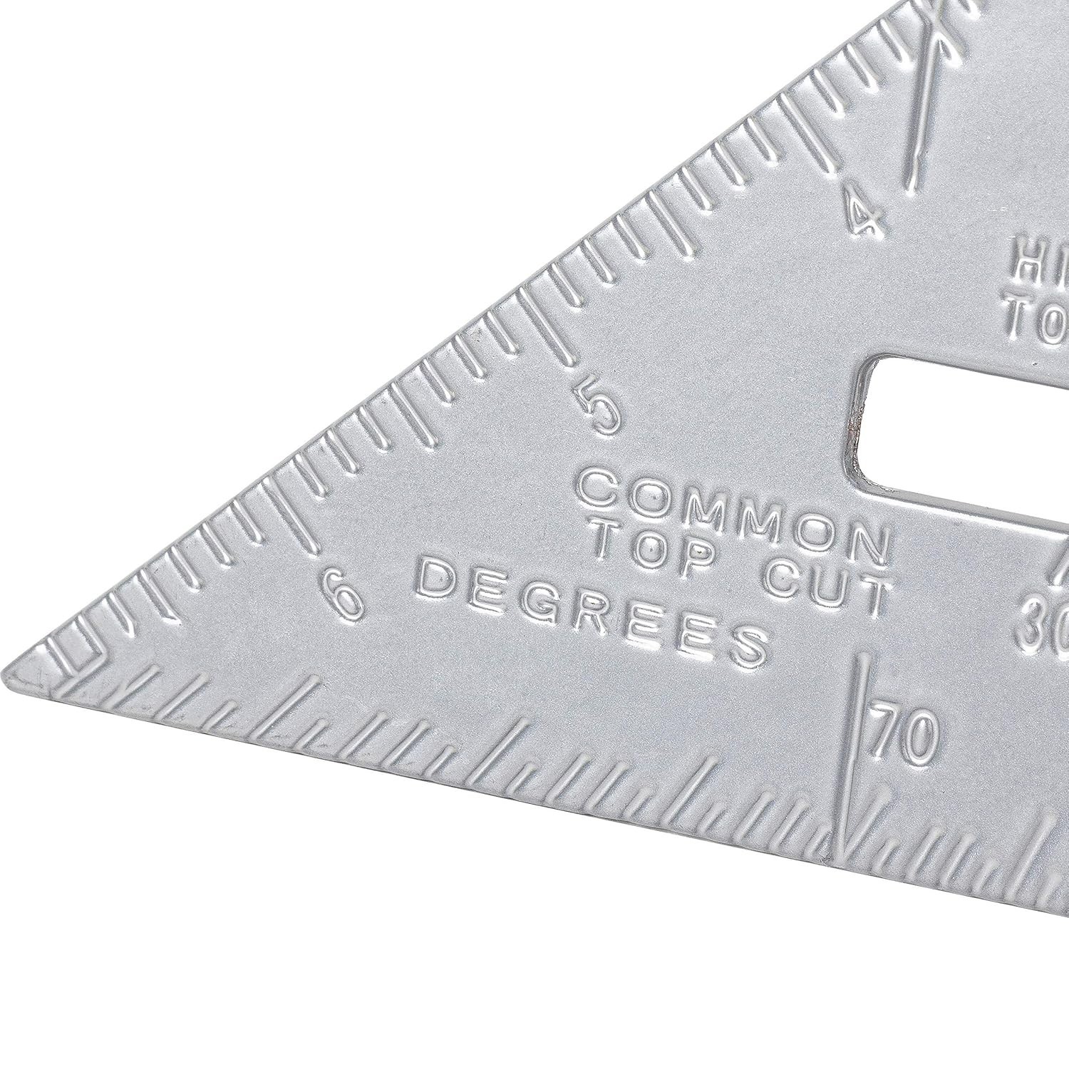 Metal 7 Inches Rafter Square, Carpenter Square, 2 Pack