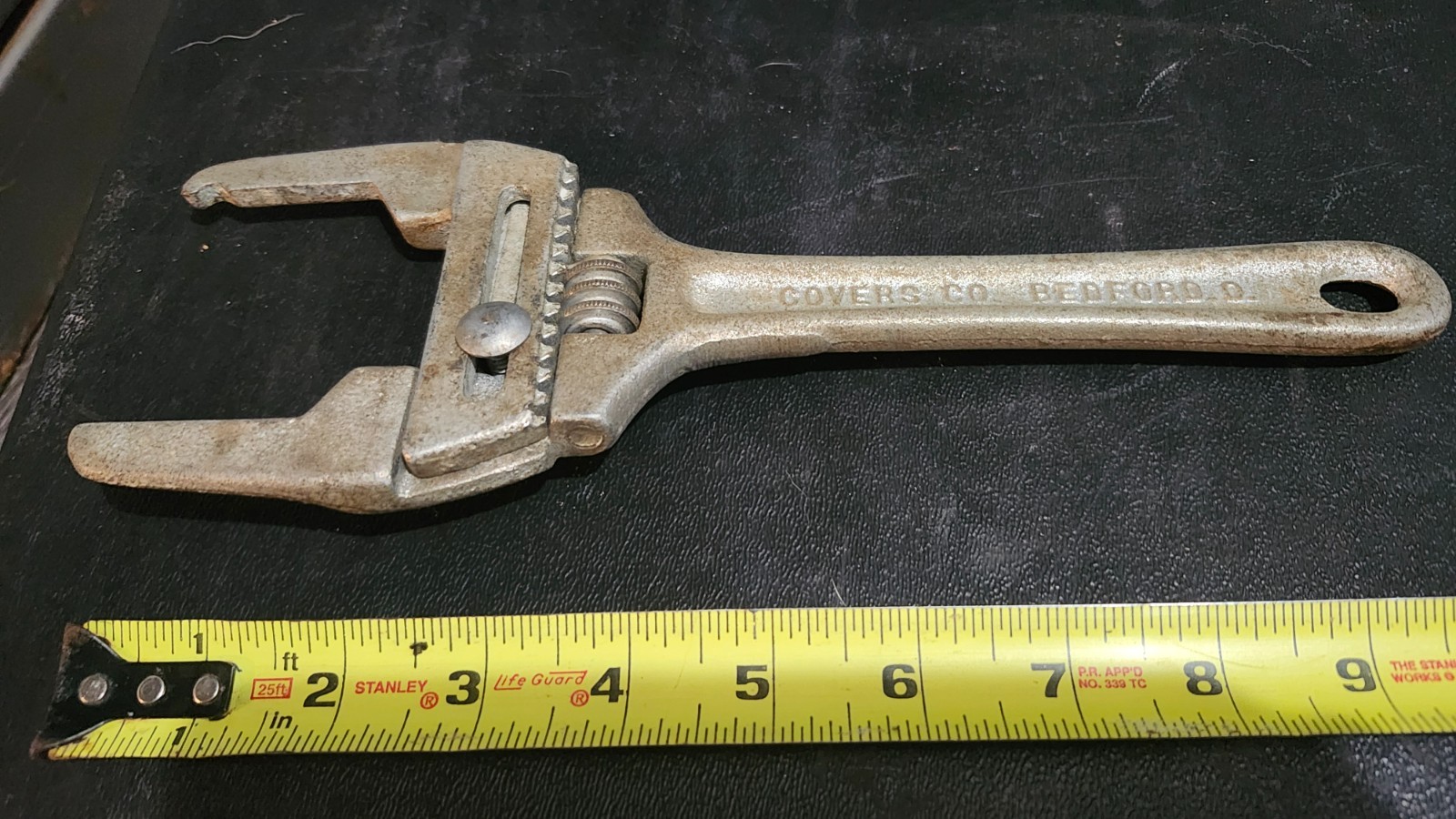 Ace Slip And Lock Nut Wrench 10″ Covers Co Bedford O. USED Vintage