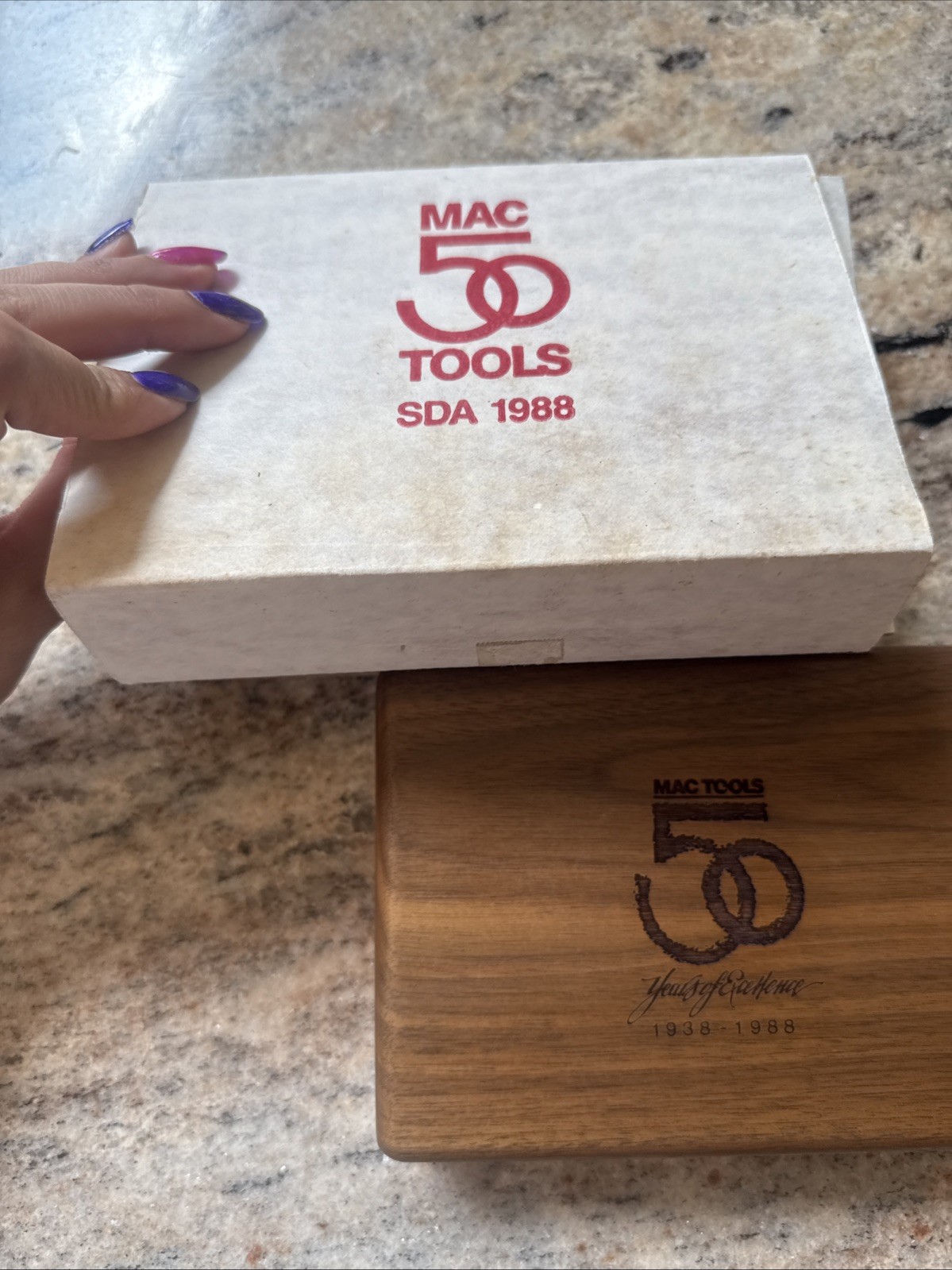 SDA 1988 Collectors Club 50th Anniversary Wrench Set 24k Gold Plated