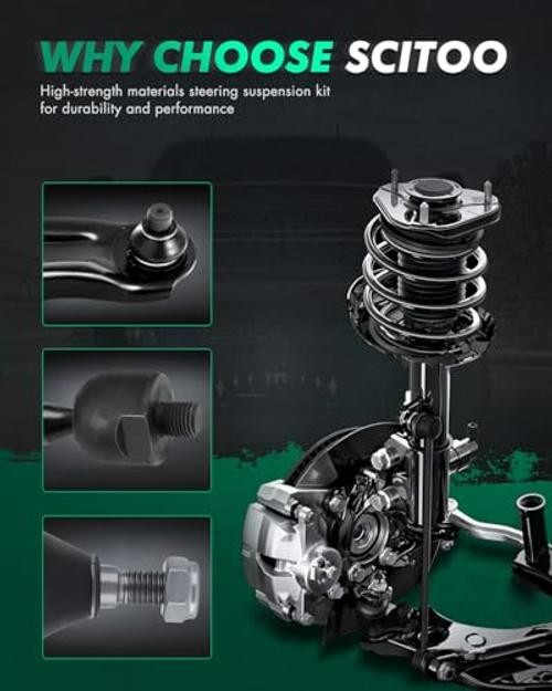 2pcs Steering Pitman Arm Idler Arm fit for Ford for F-150 for Expedition for